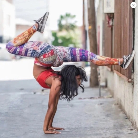 Niyama Sol Zzyzx license plate full length Legging - Picture 4 of 8